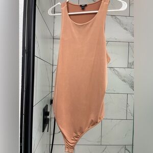 EXPRESS nude bodysuit L